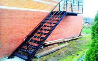 Применение просечно-вытяжного листа для оборудования лестниц