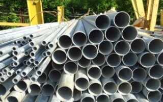 Особенности складирования и хранения круглых металлических труб